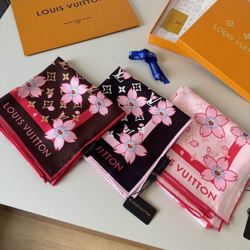 LV silk scarf hm31
